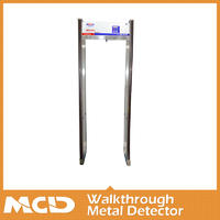 Commercial Walk Through Security Metal Detector Multizone New For Bulk Subway MCD-500C